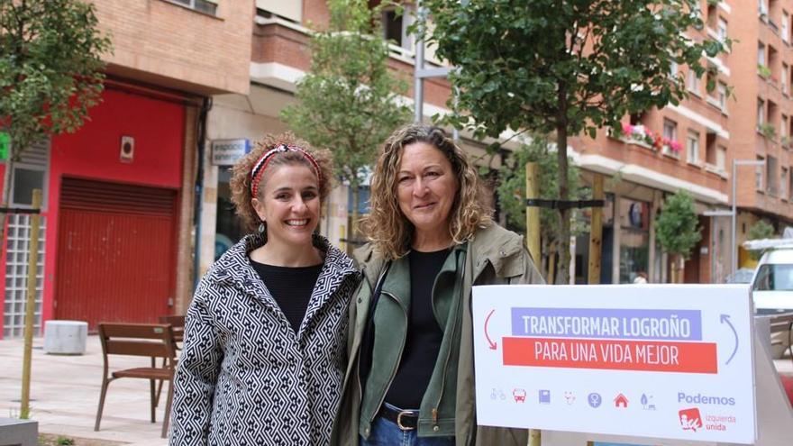 Eunate García y amaia Castro, Podemos-IU