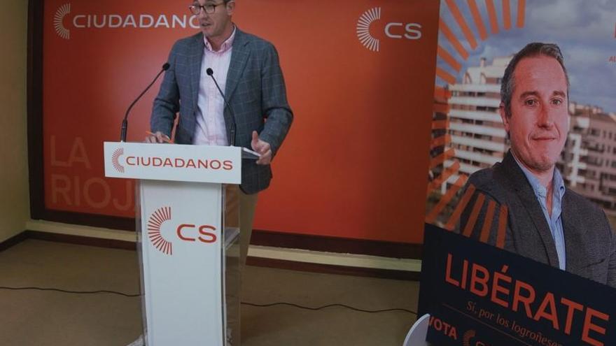 eduardo Peña, candidato de Cs a la Alcaldía de Logroño